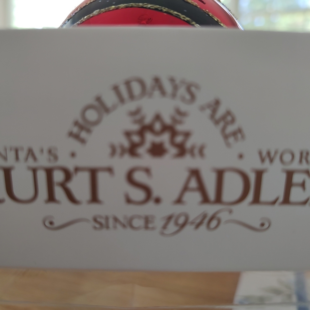 Kurt S. Adler Red and Black Ornament Nutcracker set of 4 - Picture 3 of 3